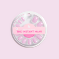 Cockatoo - Press-On | Extra Short | Round false nails in a glossy glowy lavender with a hint of pink for easy mani.