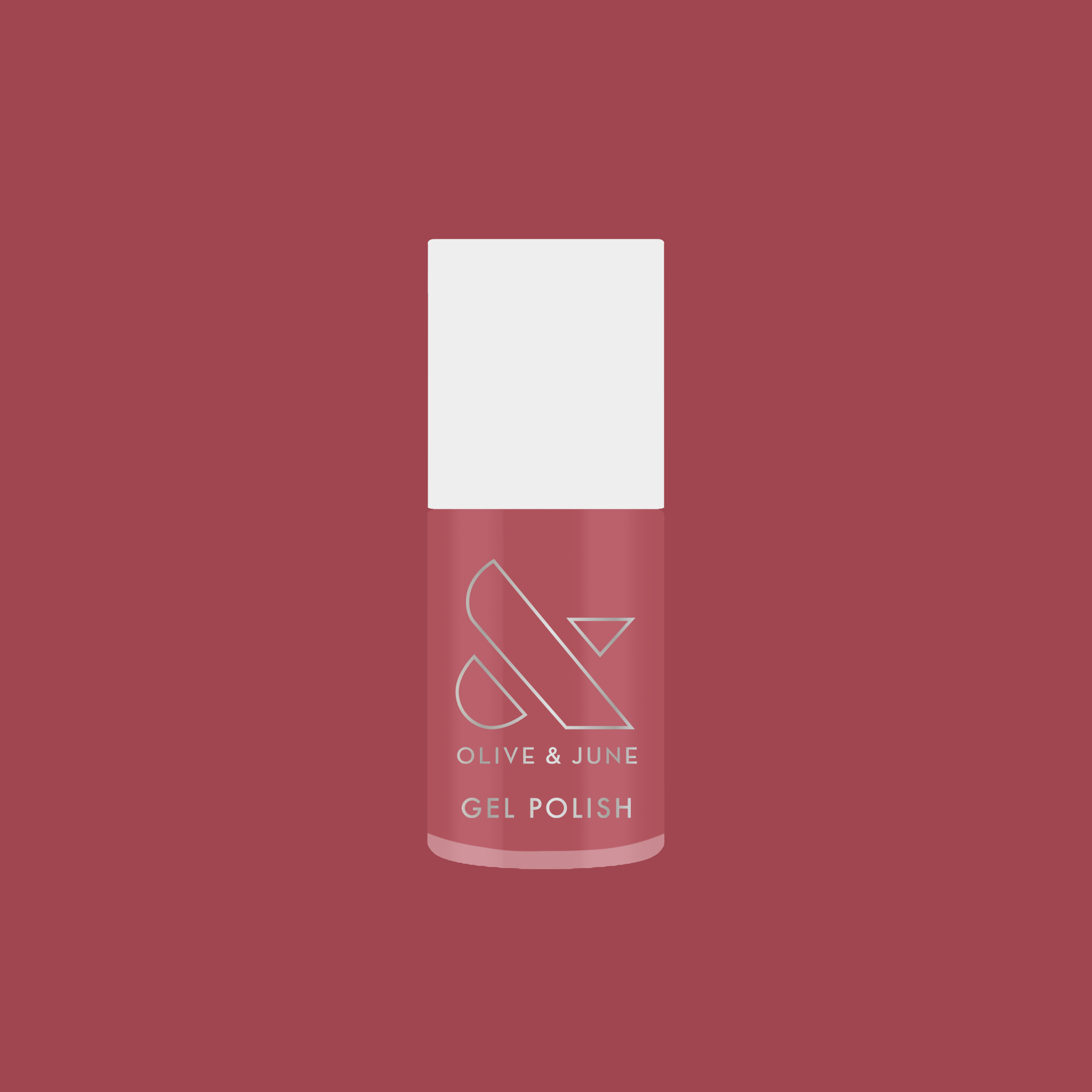 Boysenberry Glass gel polish bottle showing a sheer berry jelly shade for layering in at-home manis by Olive and June