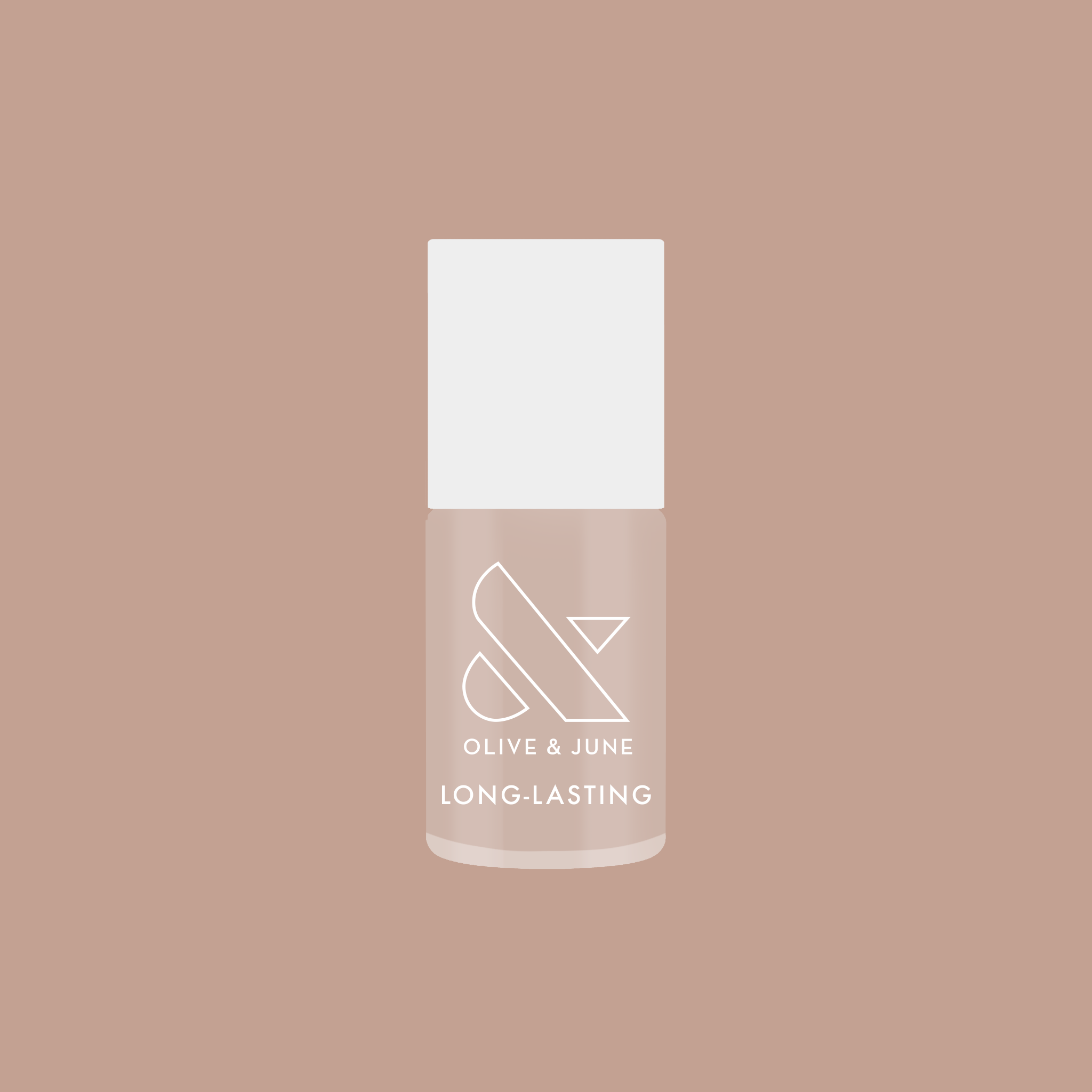 Real Toasty long-lasting nail polish bottle in toasted neutral beige for easy at-home mani and pedi.