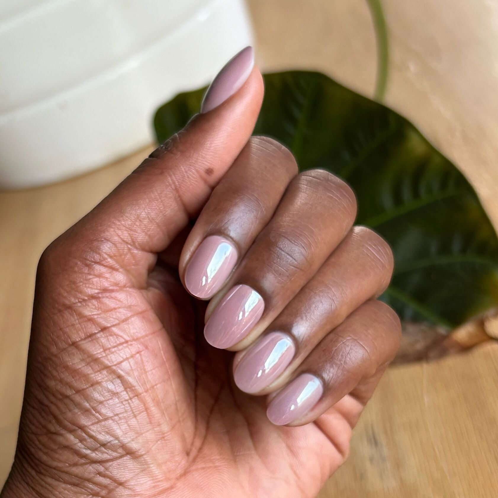 Chrome Glazed - Press On | Short | Round