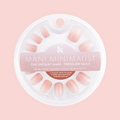 BI Syrup Gradient - Press-On | Extra Short | Round showing peachy pastel gradient press-on nails in round extra short shape in packaging