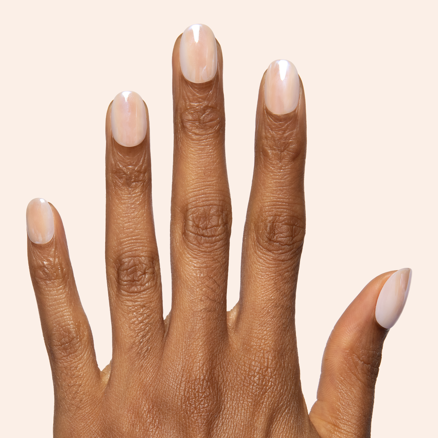 Sugar Glaze - Tab Press On | Extra Short | Round