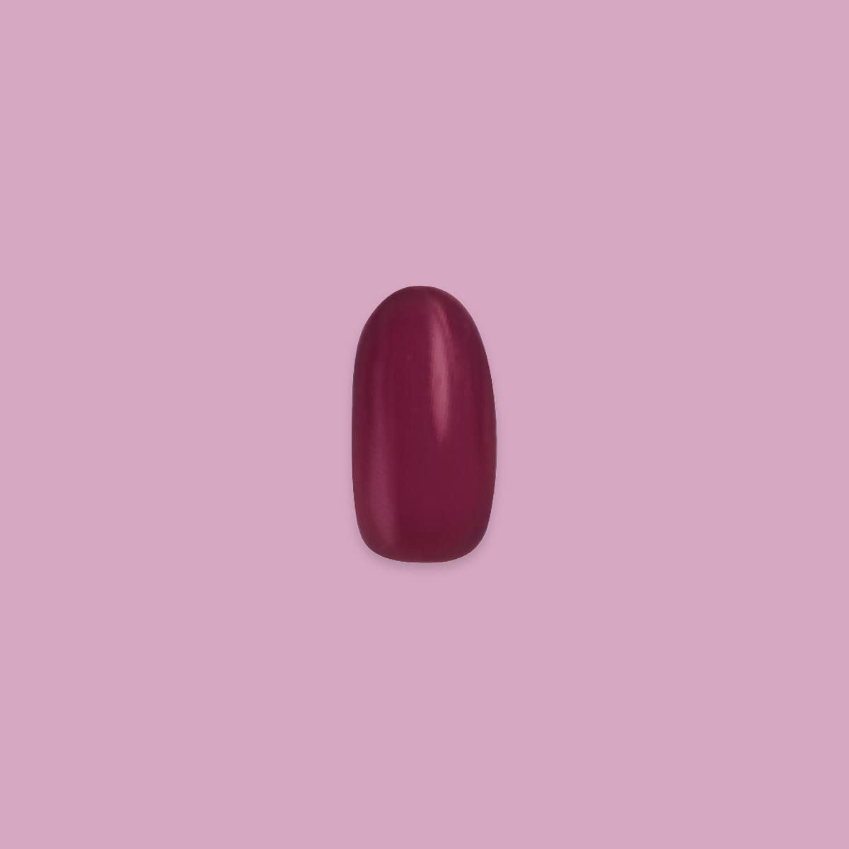 Plaza | Oval | Medium press-on nail in rich mulberry purple for an easy at-home manicure or mani touch-up