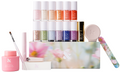 Quick Dry System + Spring/Summer Polishes featuring diverse shades and tools for fast, fresh at-home manicures and pedicures