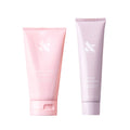 Hand Treatment Duo - Loyalty Reward set with mani+pedi scrub and moisturizing hand treatment tubes side by side